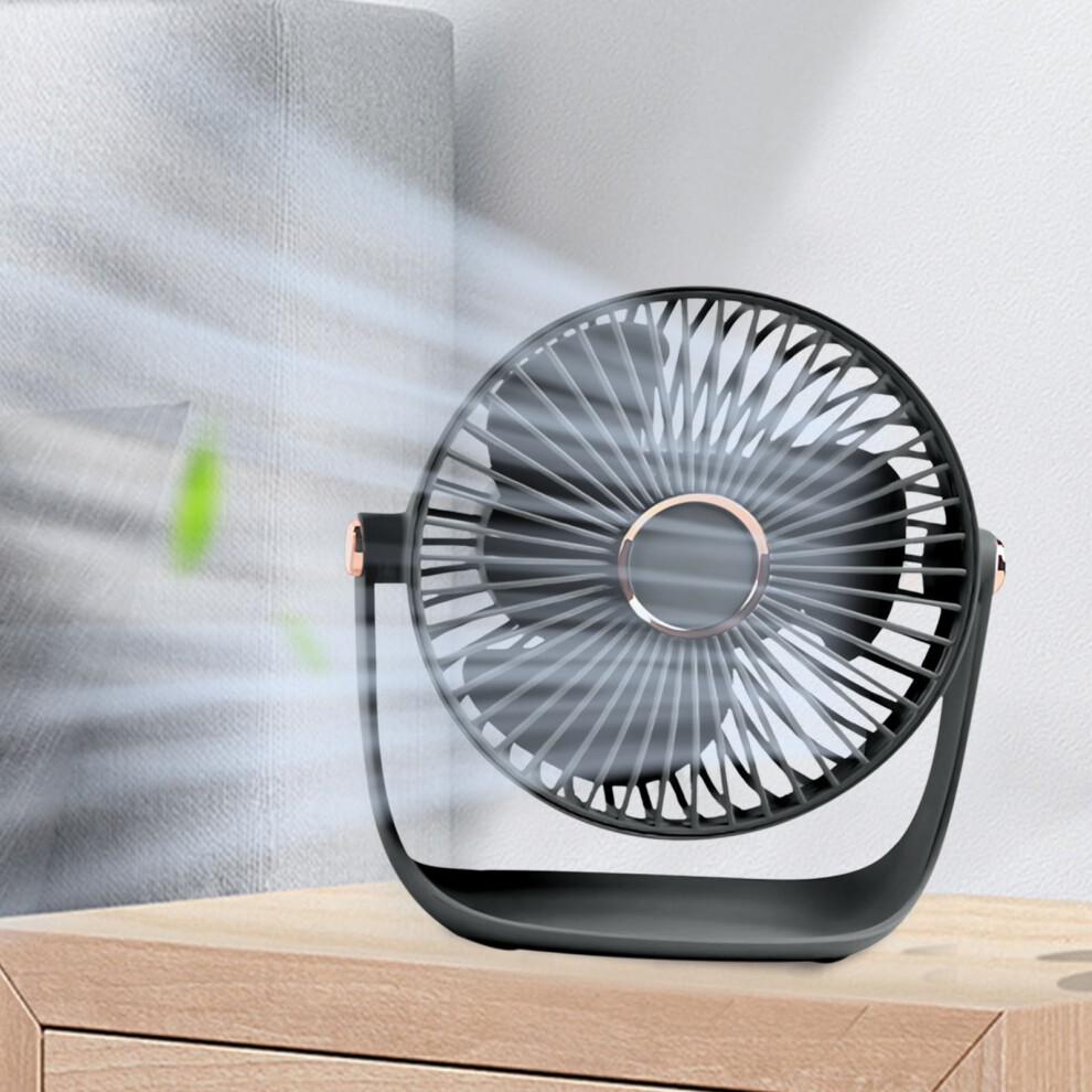 Maxiaoxia New Night Light Mini Desktop Fan Household High Wind Silent Student Desktop Charging Fan Small Fan For Home Outdoor Travel 9418476322457