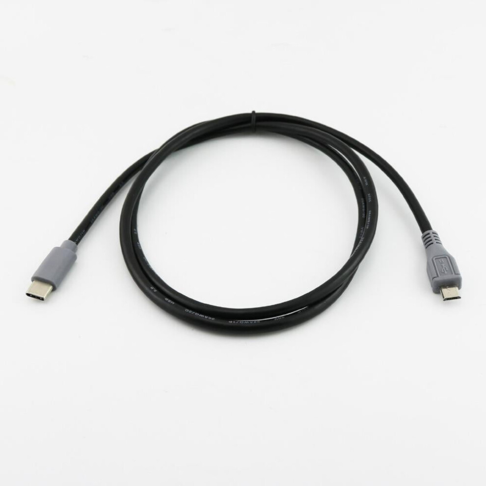 For 10Pcs Usb Type C 3.1 Male To Micro Usb 5 Pin B Male Plug Converter Adapter Lead Data Cable For Mobile 25Cm 1M 3Ft 9170372829507