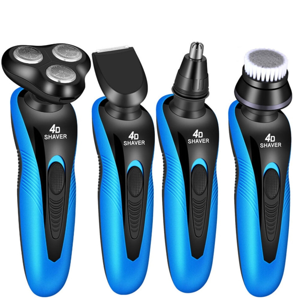 Kayannuo Back to school Clearance Multifunctional Floating Wash Beard Charging Electric Shaver Rotary Shavers Home Essentials (Four in One)