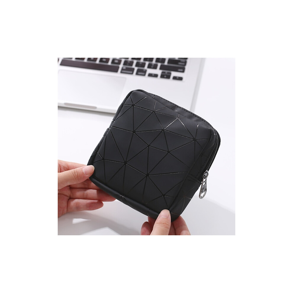 Sanitary Napkin Storage Bag, Menstrual Cup Bag, Flickrese Geometry