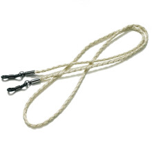 Leather Glasses Chain Necklace Cord Strap, Adjustable, 2 pcs, White - Compatible with Eyewear Accessories