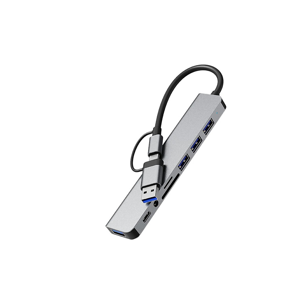 Usb Docking Station, 8-In-1 Hub, With Pd100w, Sd/Tf, Audio 3.5, 4 Usb Ports, For Laptops, T 9170372832712