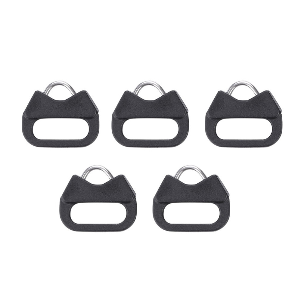 Leylor Strap Hook-5Pcs Replacement Alloy Split Ring Rings Hook For Camera Shoulder Strap Black 9170372832378
