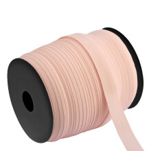 Chicmine 15mm Bias Tape Elastic Good Flexibility 100m High Elongation Soft Sewing Piping for Sewing