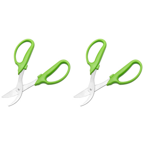 2 Count Garden Pruning Shears Scissor Small Scissors Hand Use Metal