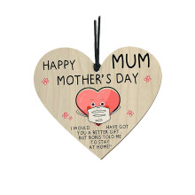 RnemiTe-amo 2021 wood Heart colorful Mother's Day Locked 2021 Wooden Heart Colorful Listing