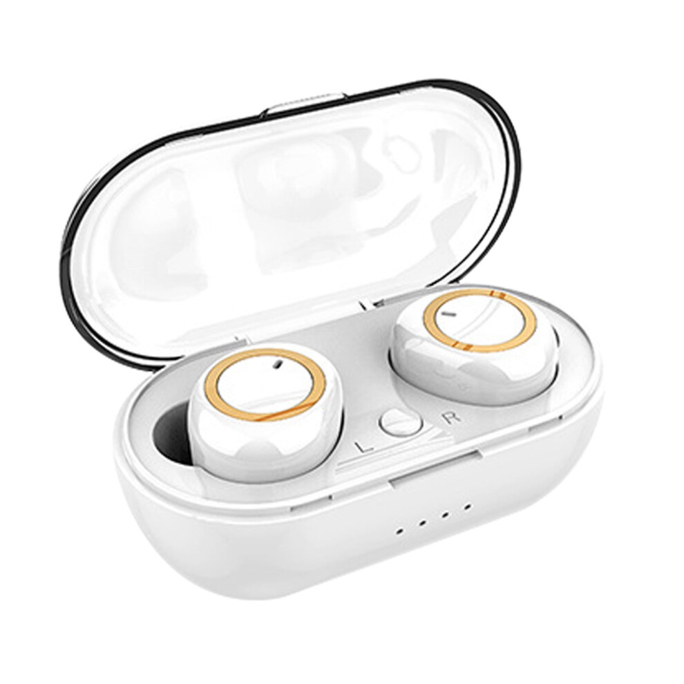 Eqwljwe Smart Hifi Sound Quality Magnetic Charging Portable Mini Ear Headphones Bluetooth Headphones Bluetooth Headset Holiday Clearance 9165521380008