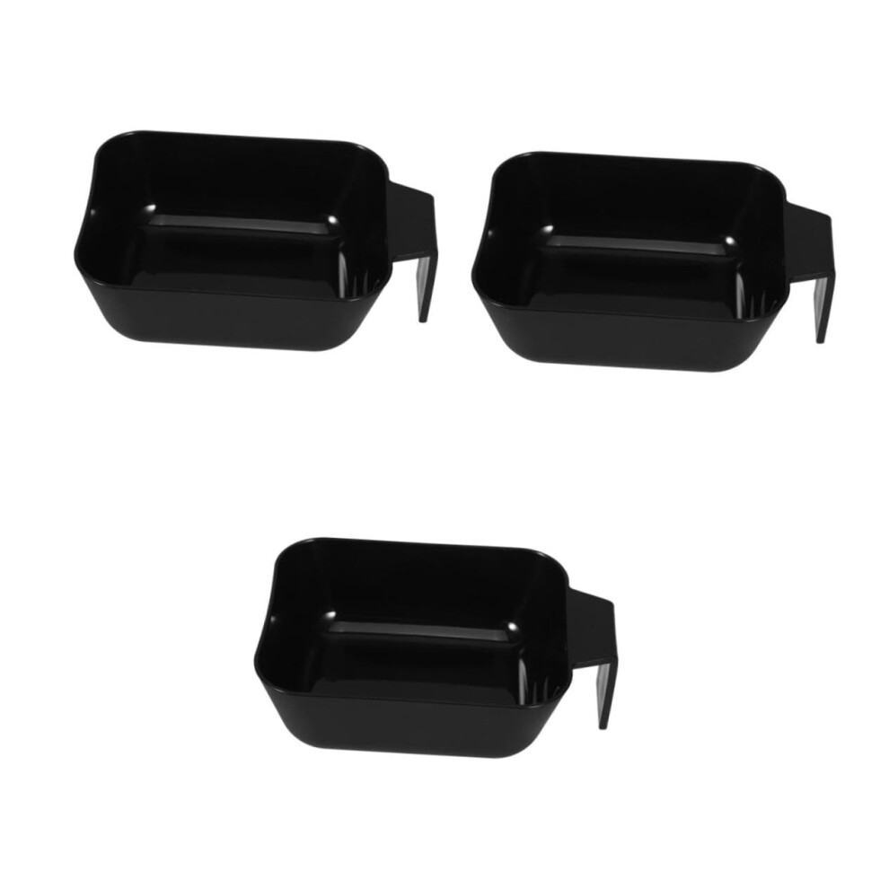 Hair Dye Bowl Set with Ergonomic Handle, Reusable Plastic Mixing Bowls for Salon and Home Coloring