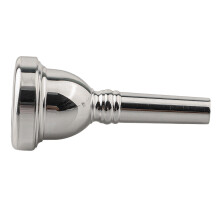 Professonal Plated Trombone Mouthpiece 6 1/2Al Alto Trombone Mouthpiece Parts,Silver