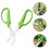 2 Count Garden Pruning Shears Scissor Small Scissors Hand Use Metal 3