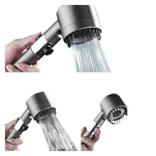 Pressure Filtered Shower Head with 60 Inch Hose, Multi Spray Modes, Hard Water Resistant