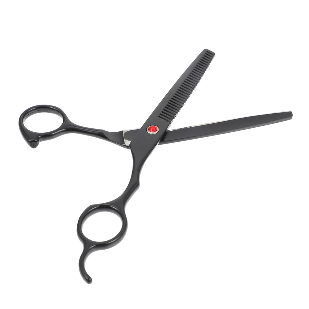 Professional Hair Thinning Scissors with Ergonomic Grip for Barbers and Smooth Precision Cutting