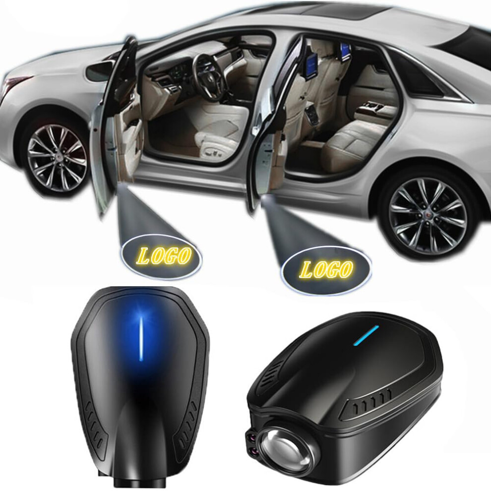 Rechargeable Custom Car Door Projector Lights With Hd Lens And Easy Image Replacement Â 2Pcs 9113335495302
