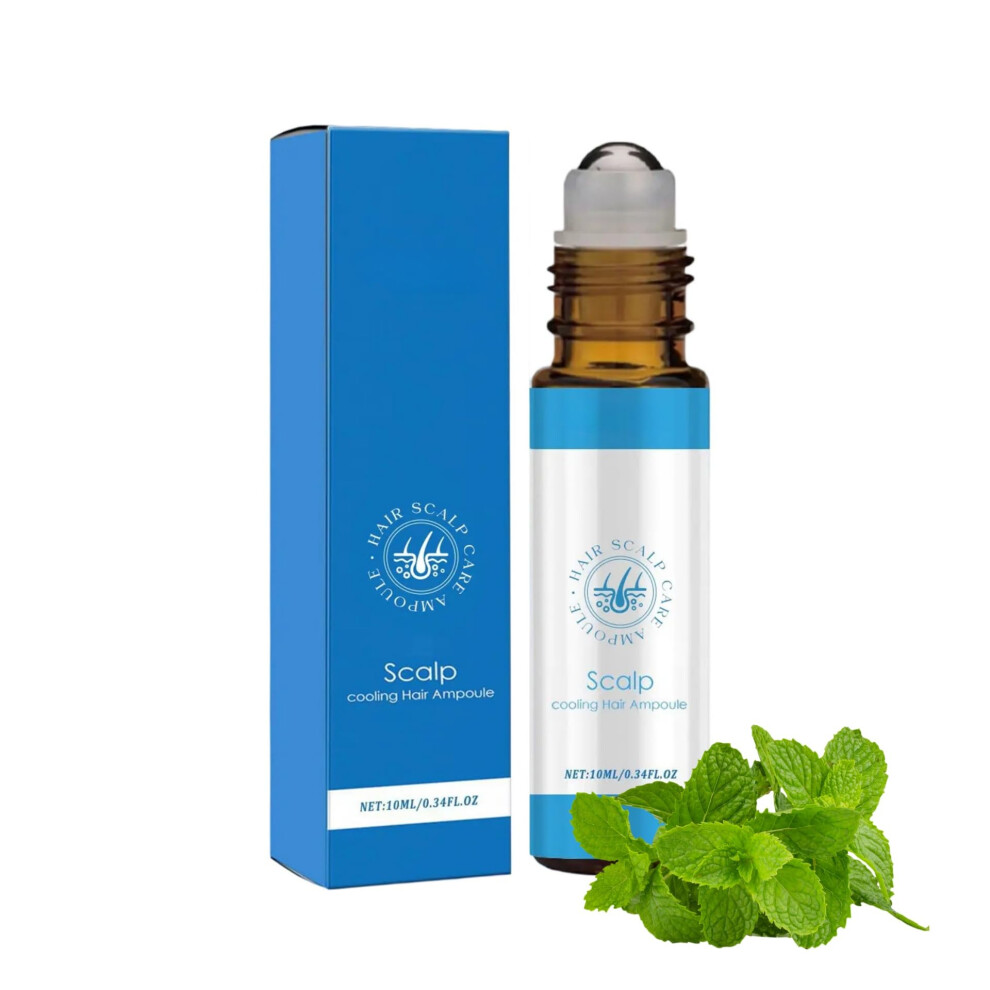 Hair Growth Serum for Roots with Rollerball Scalp Treatment, Fast NonGreasy Absorption