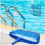 Heavy Duty Pool Skimmer Net with Deep Mesh Bag for Leaf Rake and Surface Debris Removal 5