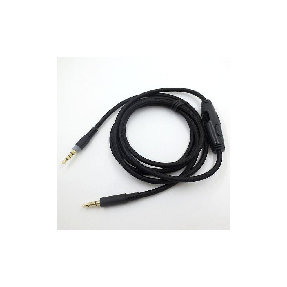 Replacement Audio Cable For Kingston Hyperx Cloud Ii / Hyperx Cloud Alpha High Quality 1.5 Meter Black 9009879028147