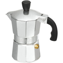 Imusa Aluminum Espresso Maker Stovetop Coffeemaker 9 Cup, Silver