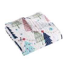 Levtex Home Christmas Pine Cotton Quilt - Reversible