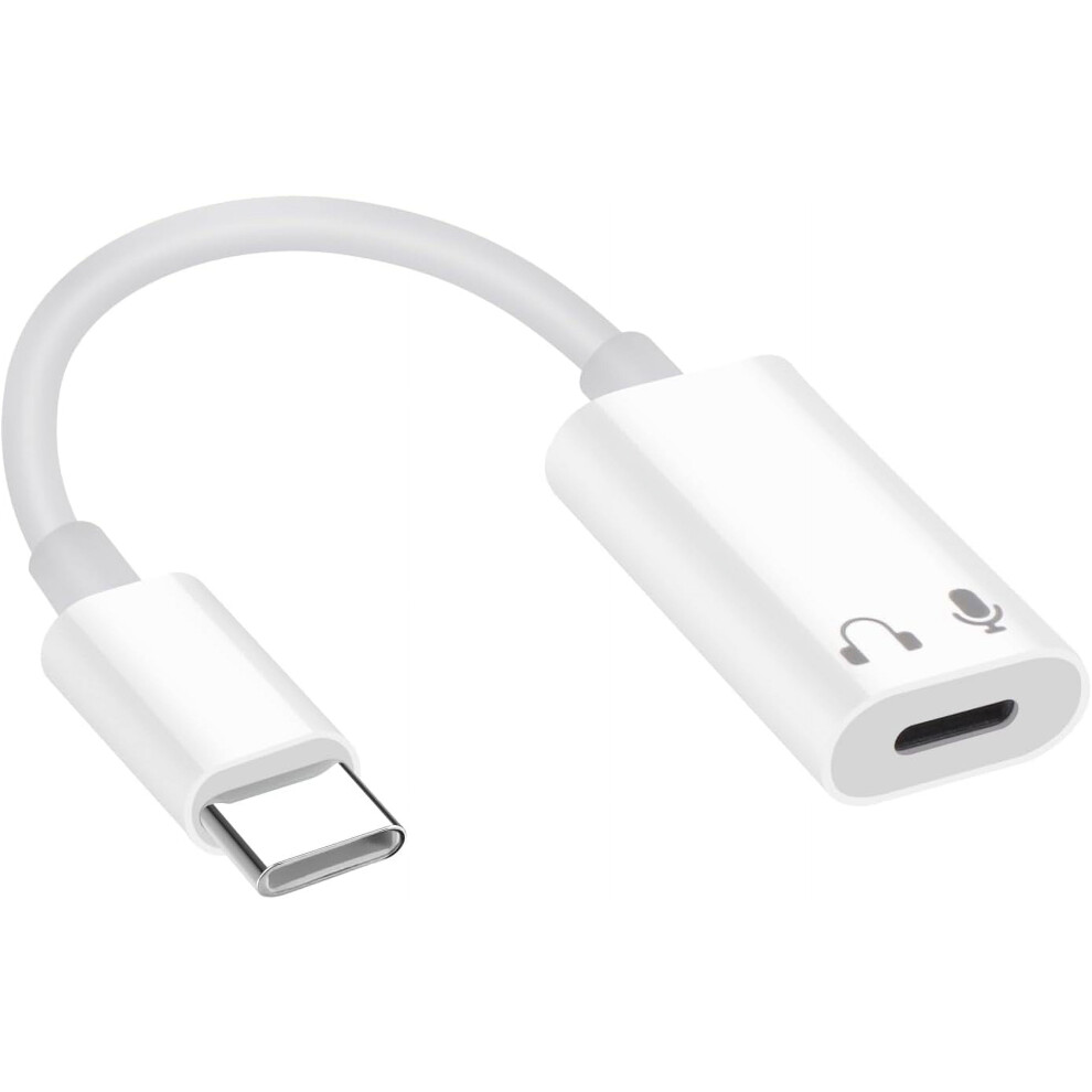 Usb C To Lightning Audio Adapter, Usb C Male To Female Lightning Headphone Earphones Adapter For Compatible With Iphone 15/15 Plus/15 9009879030058