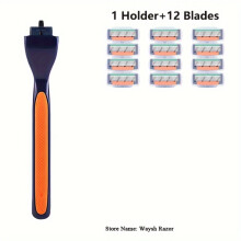DEKAXID Multi-Layer Razor Hair Removal Tools Shaver Replacement Parts Classic Shaver Razor Blades