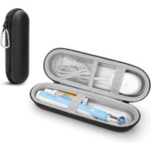 The outer shell of the electric toothbrush can store accessories