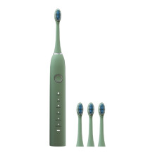 YOBOLK Electric Toothbrush with 4 Heads, 6 Modes, IPX7 Waterproof - Compatible with YOBOLK Replacement Heads