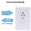 6-Pack Self-Closing Outlet Covers, Wall Socket Plate Automatic Sliding Cap Cover for Child Proofing Outlets 4