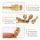 Yongwei 4pcs Glue Nozzle Set Interchangeable Copper Tips 7