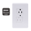 6-Pack Self-Closing Outlet Covers, Wall Socket Plate Automatic Sliding Cap Cover for Child Proofing Outlets 7
