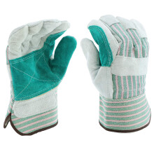 FCD Heavy Duty Work Gloves with Safety Cuff and Wing Thumb for Gardening or Landscaping 6-Pair Size Large