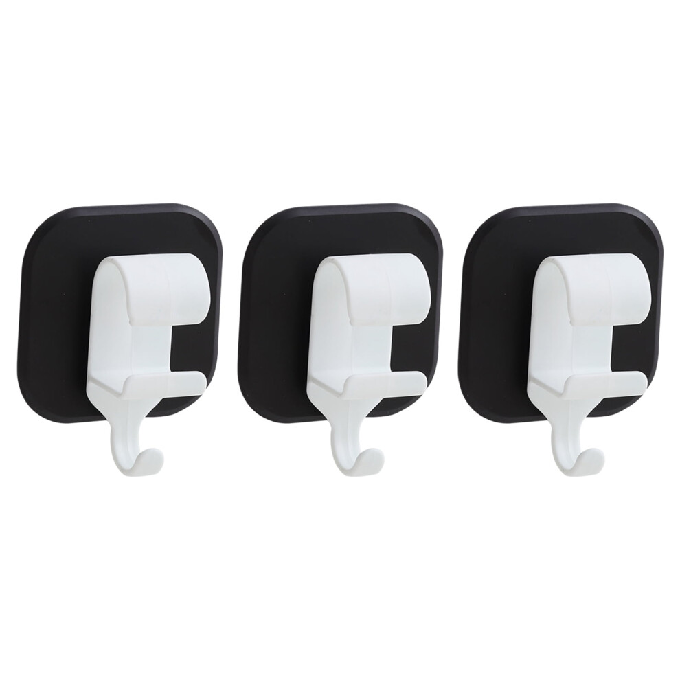 Hesroicy Strong Load-Bearing Washbasin Hanger Hooks - Set Of 3 Punch-Free Wall-Mounted Hooks For Bathroom Storage 9180479491101