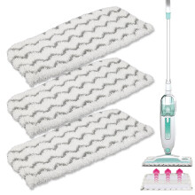 Steam Mop Pads Fits for Shark S1000 S1000A S1000C S1000WM S1001C,Washable Replacement Cleaning Accessory-3 Pack