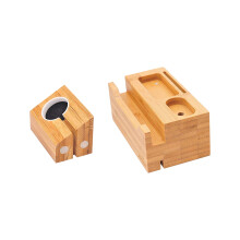 Cyber Monday Deals 2024: Viflosae compatible with iPhone Charger, Wood Charging Dock with 3 USB Ports, Fast Charging for Multiple Devices