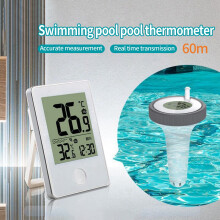 TOFOTL Digital Pool Thermometer, Floating Wireless Water Temp Monitor, IP67 Waterproof for Indoor/Outdoor Pools