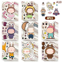 6-38 pcs Labu Embellishment Stickers DIY Hand Account Scrapbook Stickers A10