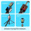 Selfie Stick Tripod with Bluetooth Remote, 70.9' Extendable, 360 Rotation for iPhone and Android 3