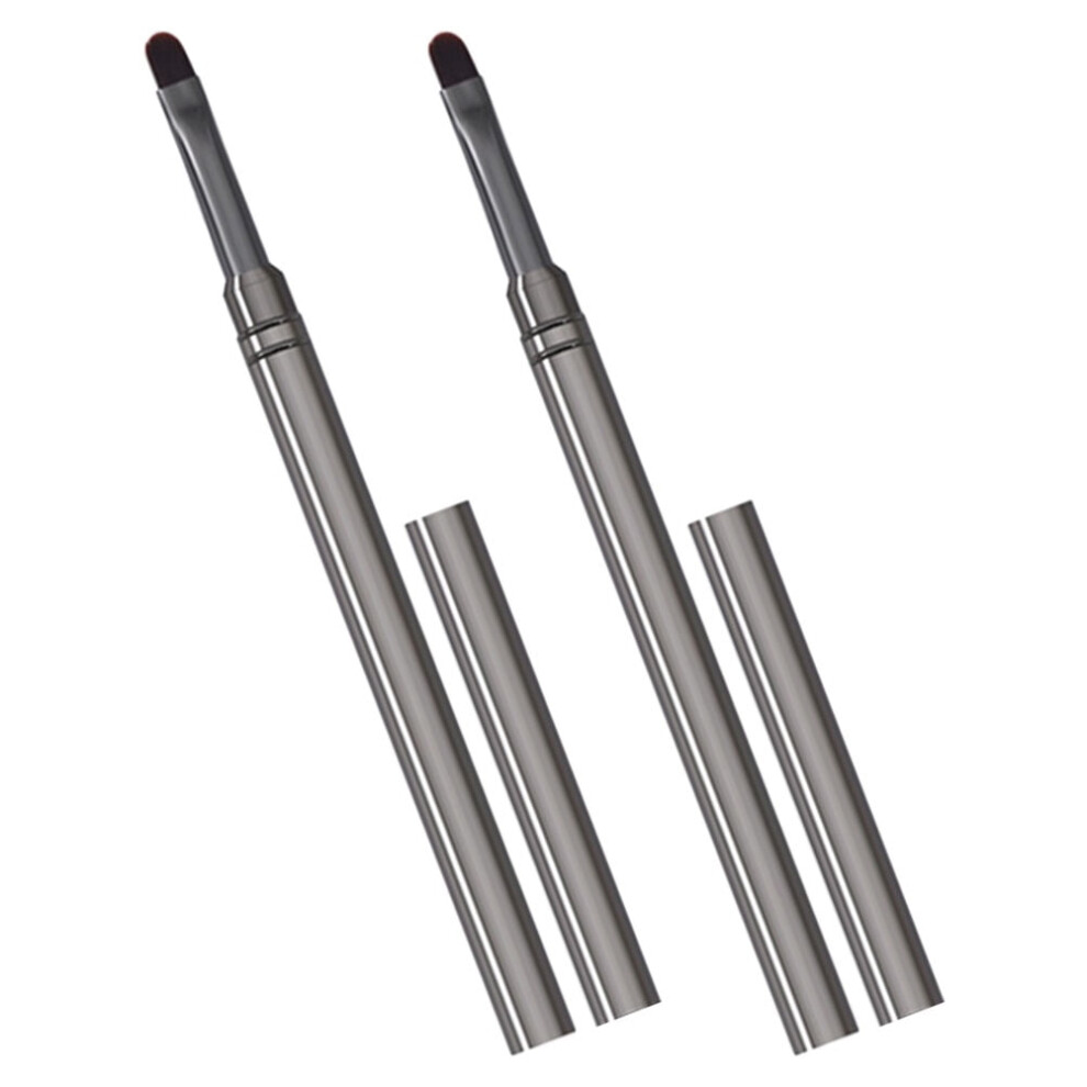 Crystal Nail Art Pen 2 Pcs Accessories Home Salon Tools Painting Brushes Gel Manicure