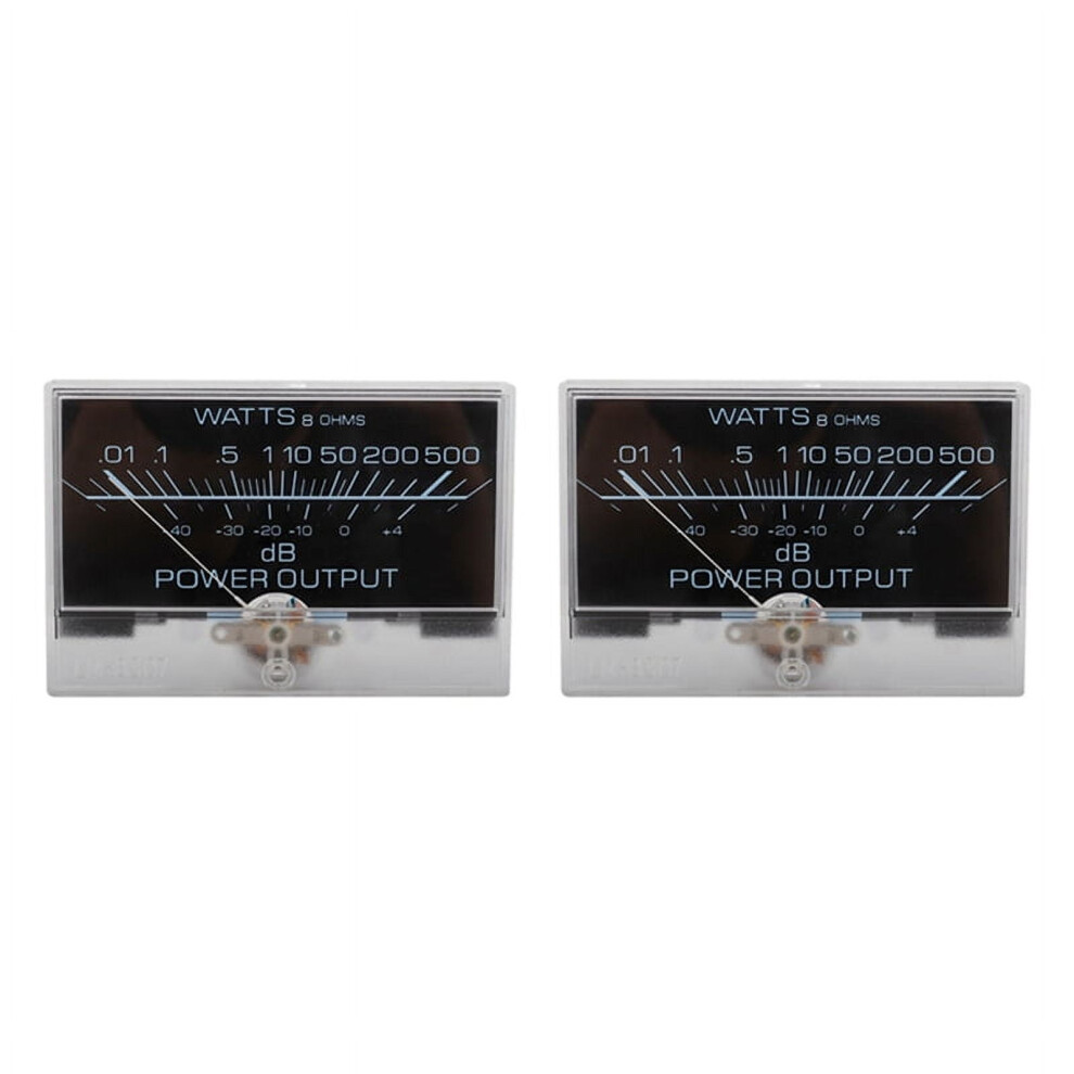 2X 12-16V Vu Meter Analog Panel Audios Level Meter Blue Backlights No Need Driver 9557311178566