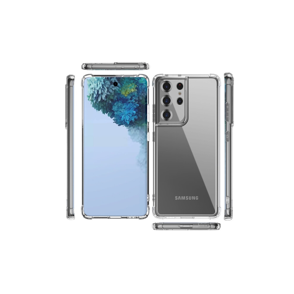 Compatible With Samsung Galaxy S21 Ultra Case Army V3 Transparent 9557311179587