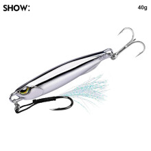 15g/20g/30g/ Metal Jig Fishing Lure Weights Trolling Hard Ba 40g