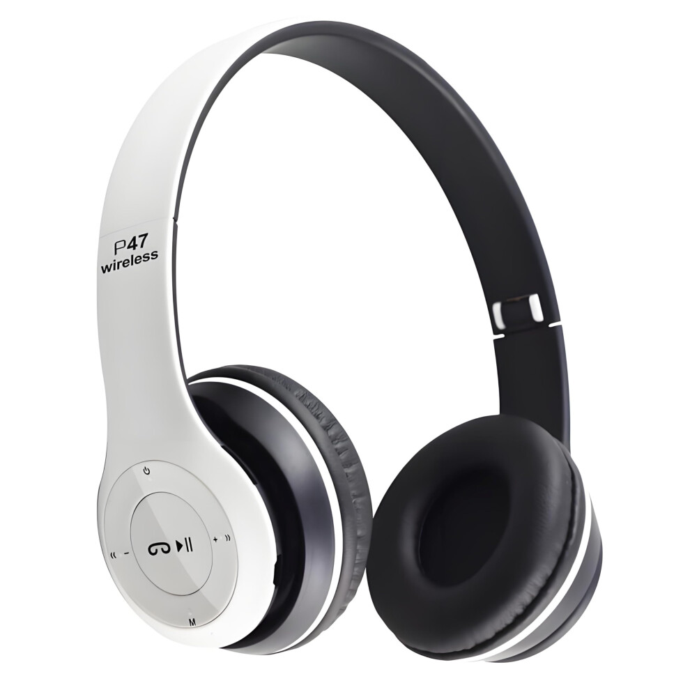 Wireless Bluetooth Overear Headphones With Hybrid Noise Cancellation, Deep Bass, Foldable Lightweight Design, Black 9113335496040