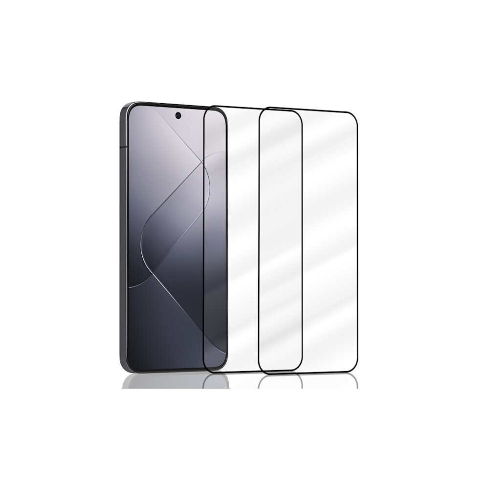 2-Pack Compatible With Xiaomi 14 Screen Protector - Tempered Glass 9H - Super Quality 3D 9557311179617