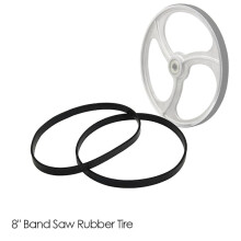 2pcs 8 Band Saw Rubber Tires Woodworking Spare Parts For 1400mm 1425mm Draper Einhell Scheppach Hbs20 Band Saw Roller Wheel