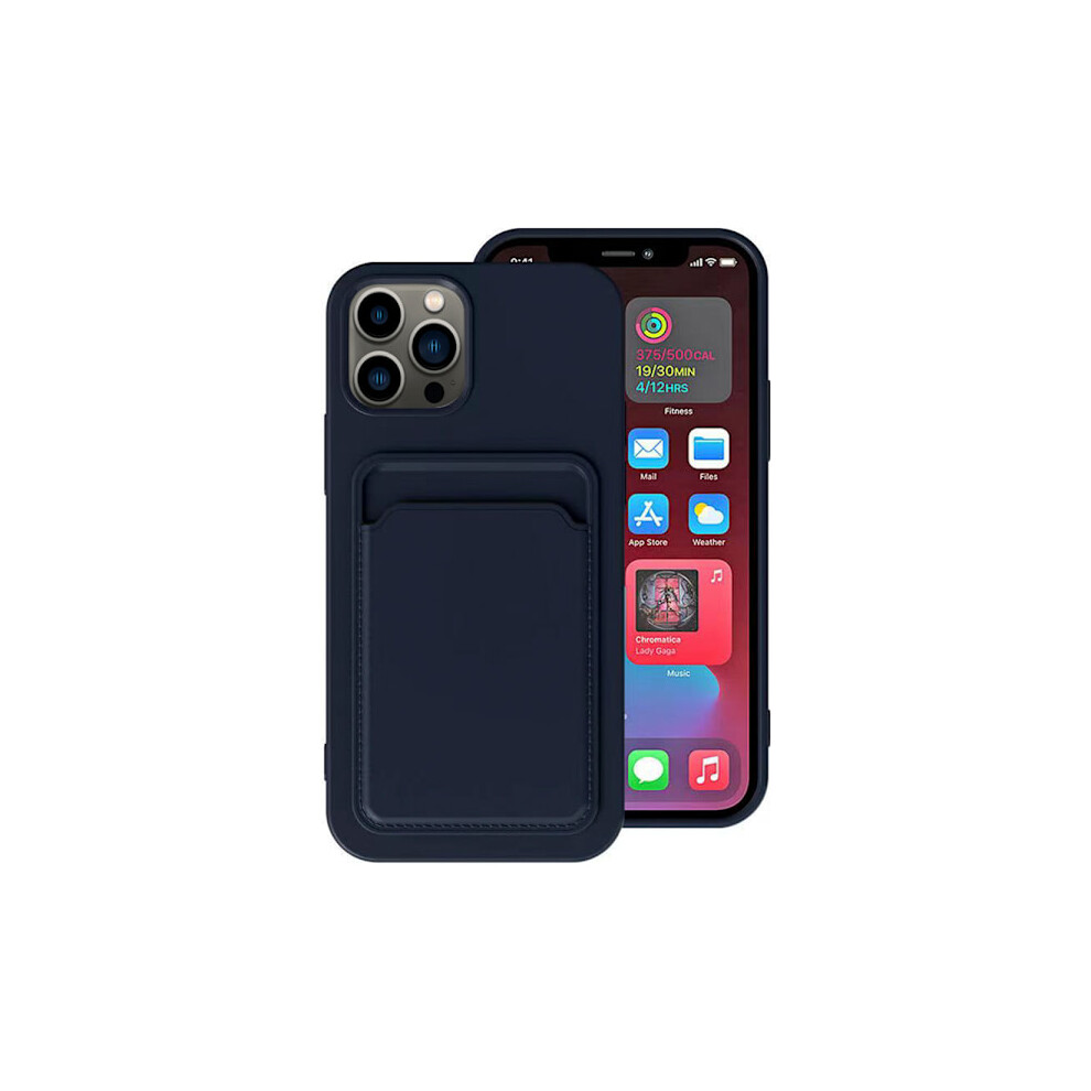 Compatible With Iphone 13 - Protective Floveme Case With Card Holder Black 9557311179778