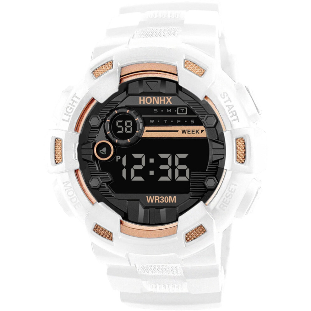 Kayannuo Easter Gifts For Women And Men Clearance Honhx Six Styles Of Cool Sports Electronic Watches With Four Buttons Easter Decor 9557311689321