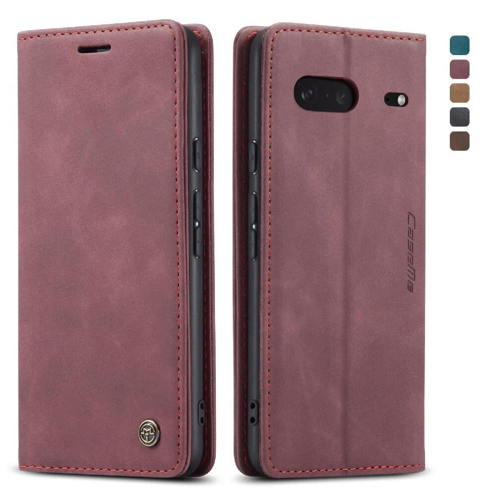 Flip Case For Google Pixel 7 Case Card Slot Kickstand Vintage Pu Leather Wallet Flip Folio Book Magnetic Closure Shockproof 9558633701715