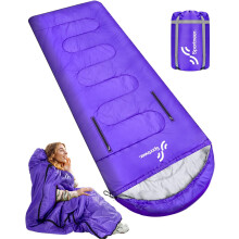 Wearable Sleeping Bag with Arm Zipper Holes, Waterproof & Portable for Camping, Hiking, Travel - Compatible with Adults & Kids