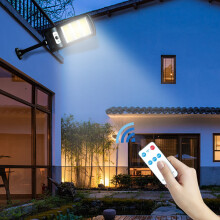 Solar Wall Lights Outdoor Waterproof, Compatible with LED Flood Light, Solar Powered Motion Sensor Lights for Driveway, Parking Lot, Dusk to Dawn