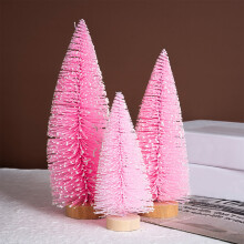 Christmas Tree Ornaments Xmas Tree Christmas Decorations Mini Christmas Tree Pink
