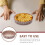 2pcs Baking Pan Multi-function Pizza Plate Household Baking Tray DIY Baking Pan Tart Pizza Pan 3